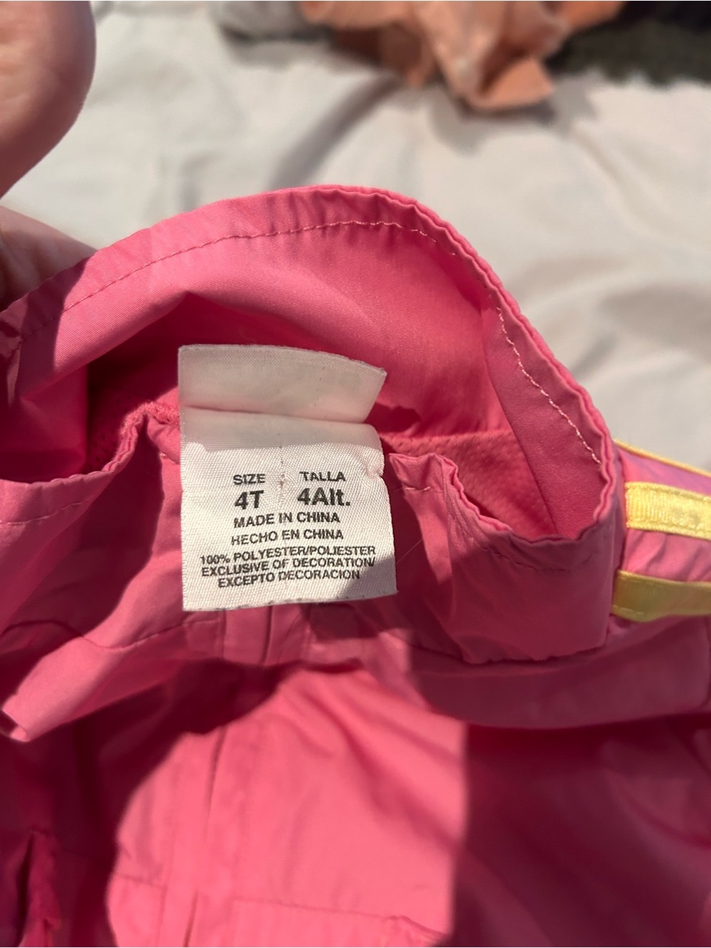 Girls 4t addidas coat